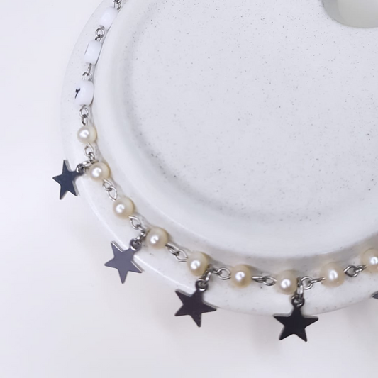 Collana Aforisma "Il meglio deve ancora venire" acciaio colore argento