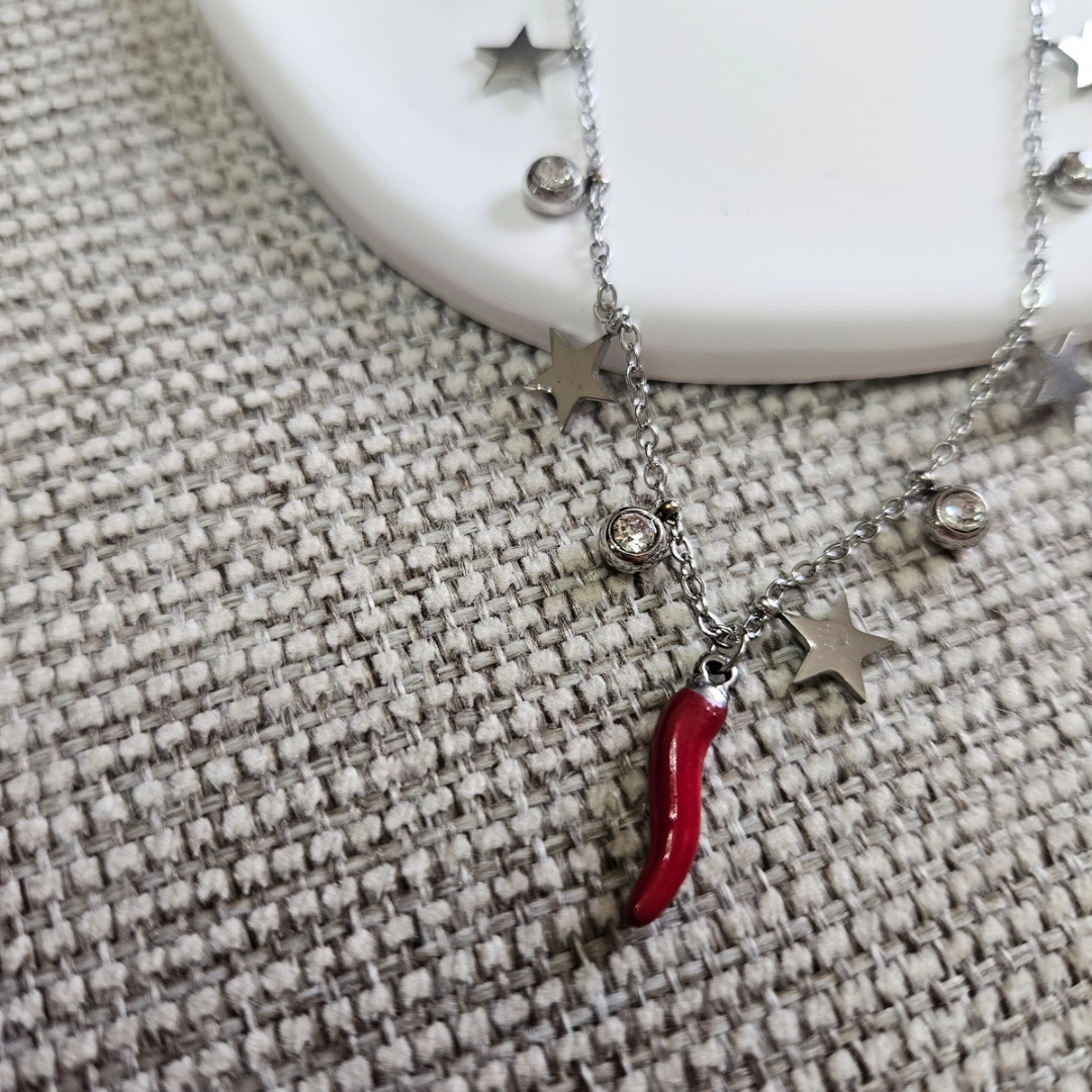 Collana Chili Red