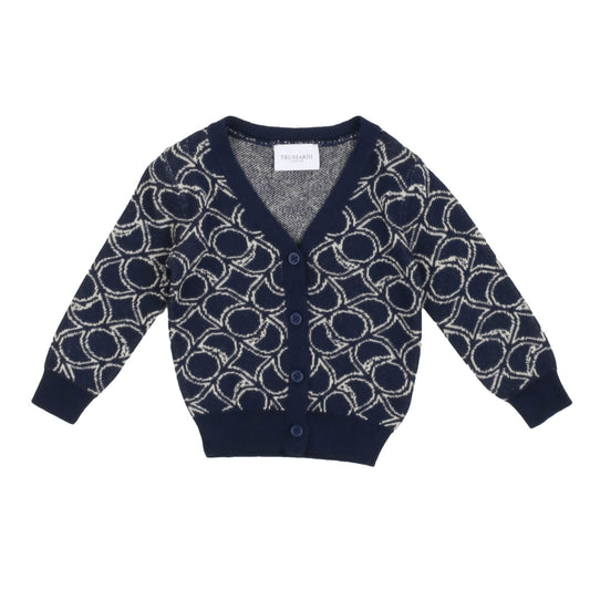 Cardigan Trussardi Bambino Blu