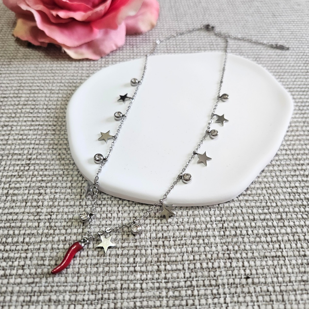Collana Chili Red