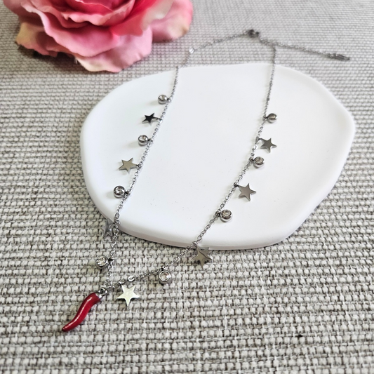 Collana Chili Red